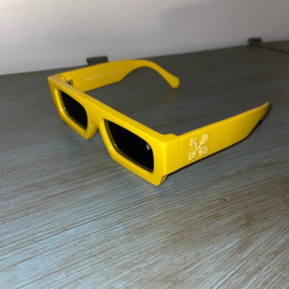 Off-White Accessories Offwhite Co Virgil Abloh Yellow Eazy